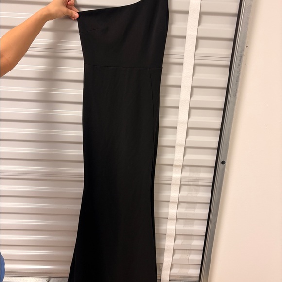 Windsor Women’s Black Prom Cocktail One Shoulder Strap Dress Size small - Picture 5 of 7